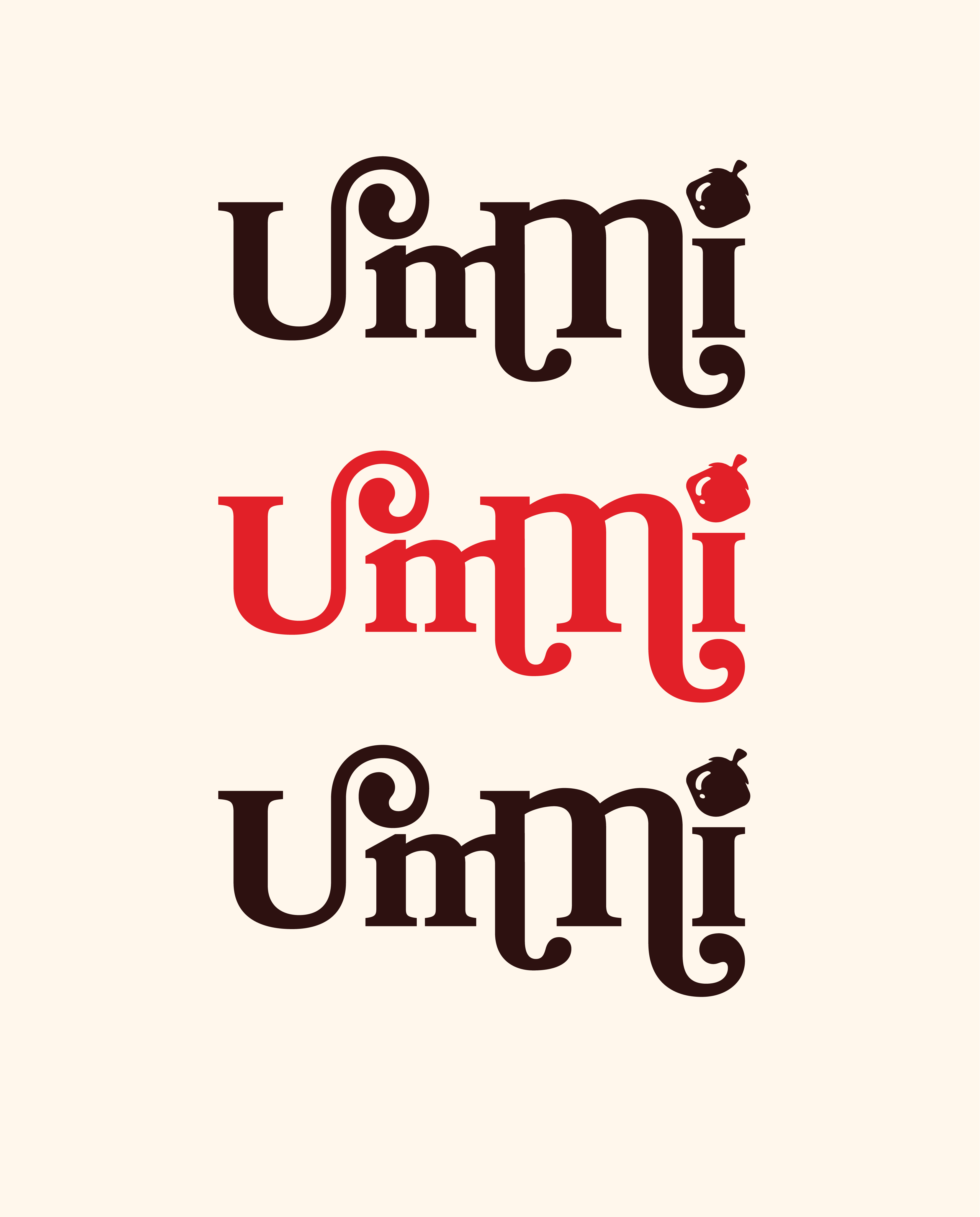 UMMI typography